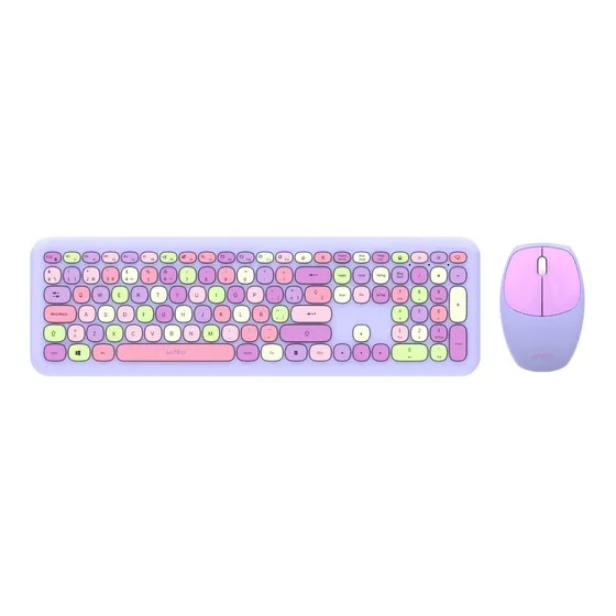 Combo Inalámbrico 2 En 1 / Teclado + Mouse Diseño Delgado