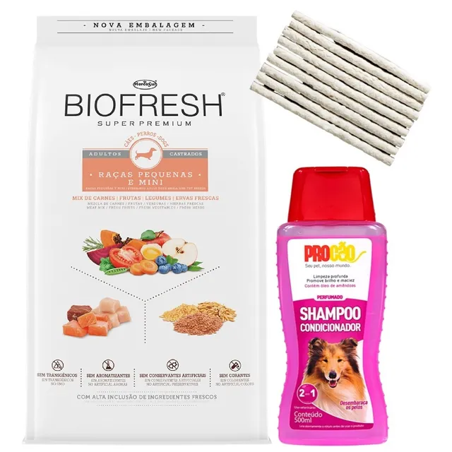 Biofresh Perro Castrado Raza Pequeña 10. 1 Kg Con Regalos