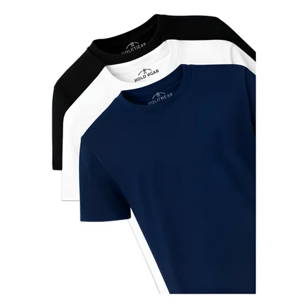Kit 3 Camisetas Masculinas Polo Wear Sortido 1 Gg Lisa