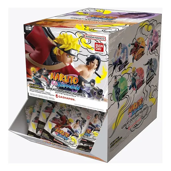 Gashapon - Naruto Shippuden  Great Posing  Series 2(x 1 Und)