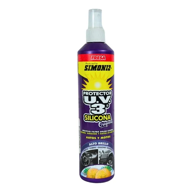 Protector Uv3 Silicona Fresa Spray 300ml