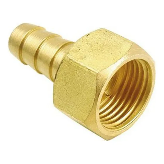 Terminal Cachimba Recta  Bronce Hi 7/8