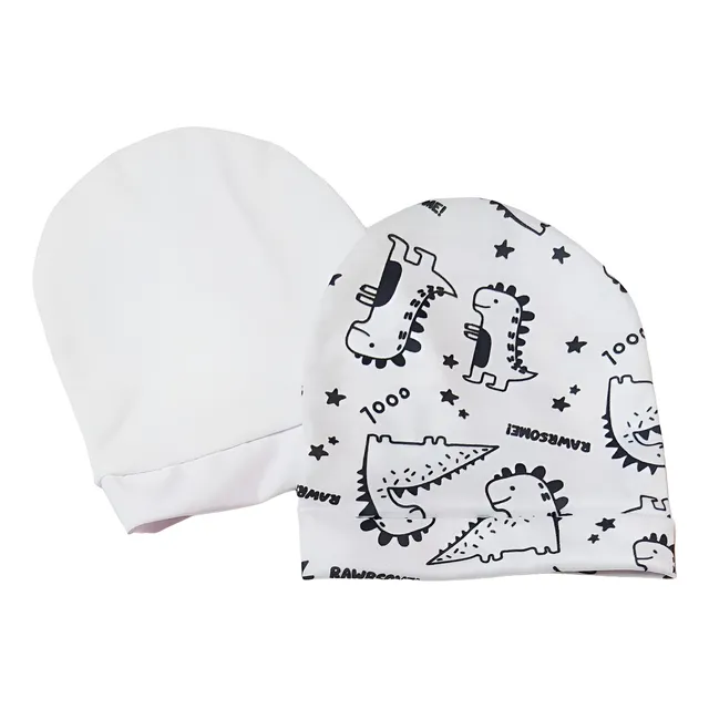 Kit De Gorro Para Bebe De Algodon (x2)