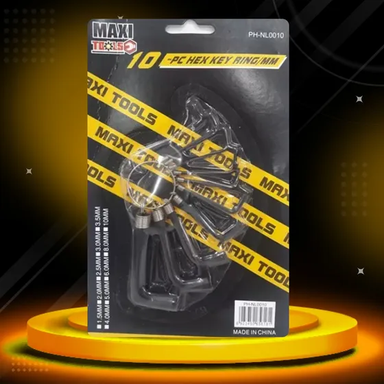 Llaves Allen Milimetricas 10 Piezas Maxi Tools