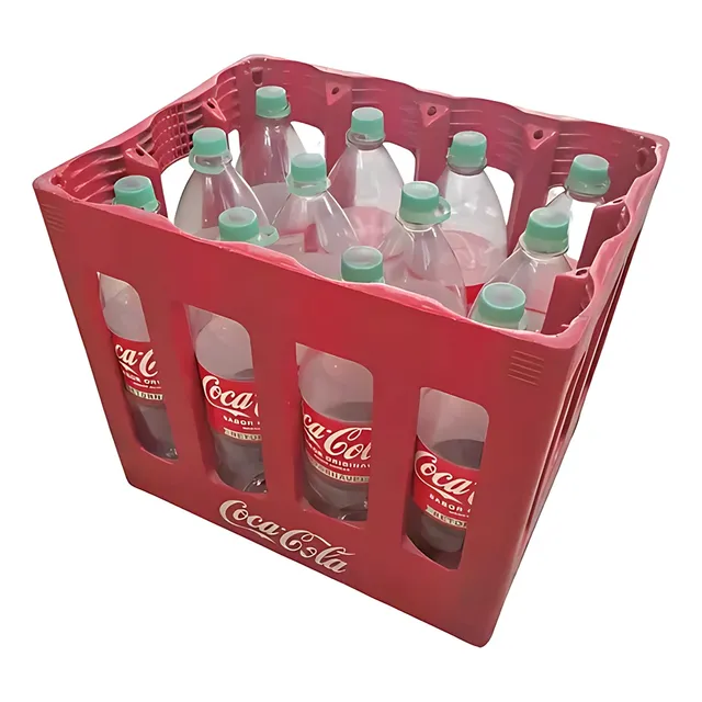Caixa De Coca-cola Retornável 2l Com 12 Garrafas.
