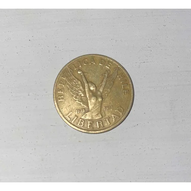 Moneda 10 Pesos Chile Año 1981