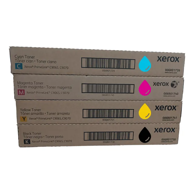 Kit 4 Tóner Xerox Primelink C9065 / C9070 Color Cmyk