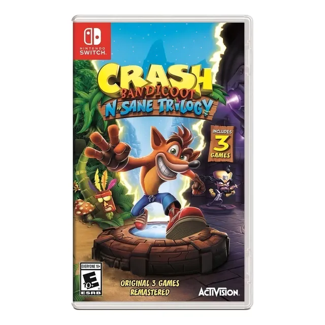 Crash Bandicoot: N. Sane Trilogy Standard Edition Nintendo Switch Físico