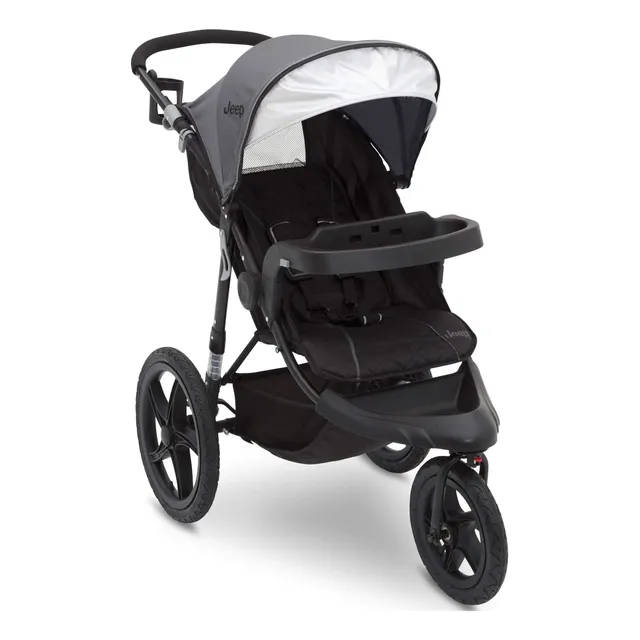 Cochecito De Jogging Clásico Jeep Gris