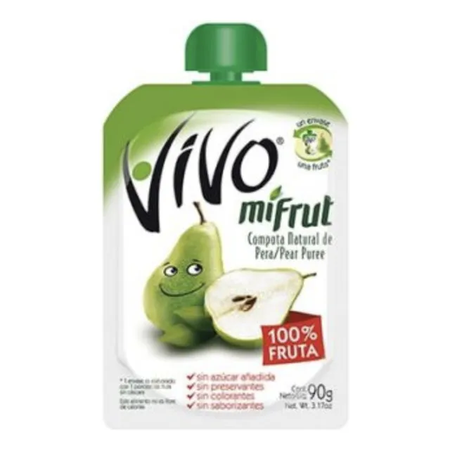 Compota Vivo Mifrut Pera 90 G