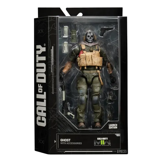 Figura De Acción Ghost Call Of Duty Warzone Jazwares