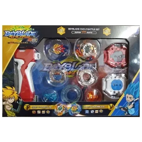 Set De Batalla Beyblade Completo 2 Trompos + 2 Lanzadores 