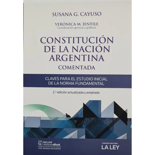 Constitución De La Nación Argentina Comentada Autor Cayuso Español 2021 Editorial La Ley