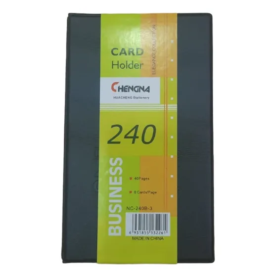 Tarjetero Porta Tarjetas Para 240 Tarjetas