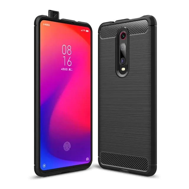 Funda Fibra De Carbono Compatible Con Xiaomi Mi 9t / 9t Pro
