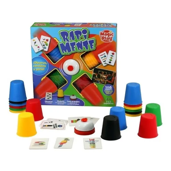 Juego De Mesa Rapidez Y Destreza Rapimente (tipo Speed Cups)