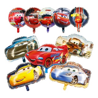 Globos De Cumpleaños Decoración Cars Fiesta Temática Globos De Cumpleaños Decoración Cars Fiesta Temática