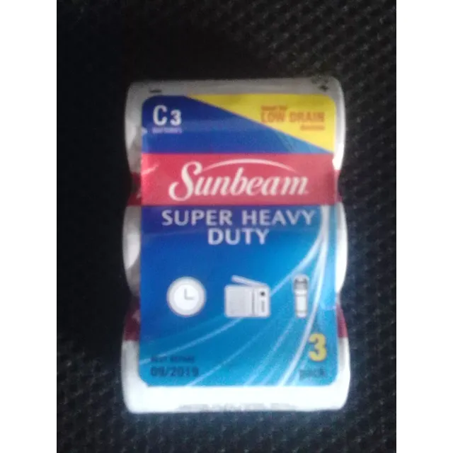 Pilas(c) Sunbeam Super Heavy Duty. Nuevas.