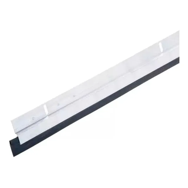 Zocalo Puerta Aluminio Burlete Goma Frio Alum 70 80 90 1 Mt