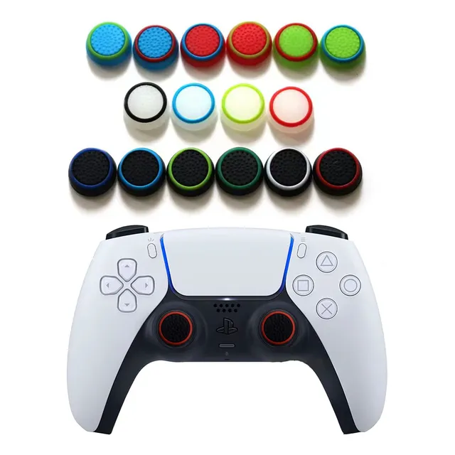 10 Gomas Joystick Silicon Para Ps5 Ps4 Xbox 360 One Ps3