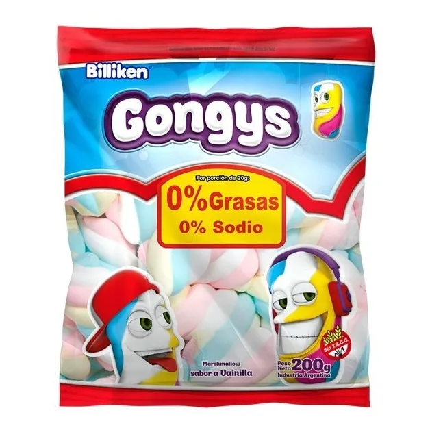 Malvaviscos Gongys X 200 Gramos