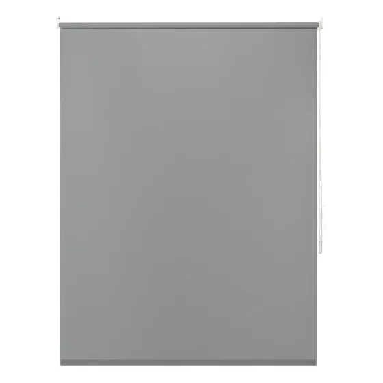 Cortina Enrollable Blackout Ancho 160cm X Alto 180cm Gris