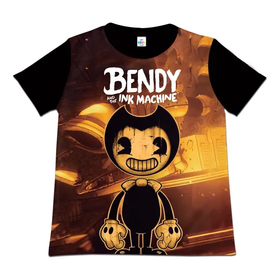 Franela Camisa Niño Bendy And The Ink Machine En Poliester