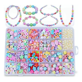 Collar De Pulsera Diy De 550 Cuentas, Regalo Para Niña. Collar De Pulsera Diy De 550 Cuentas, Regalo Para Niña.
