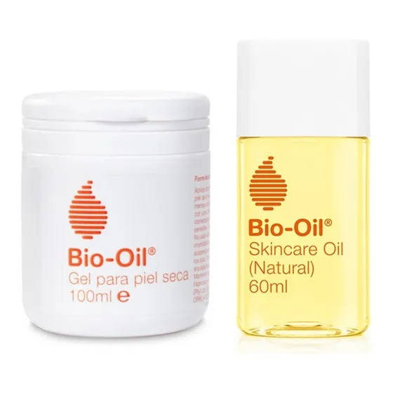 Bio Oil Kit Dry Skin Gel Piel Seca + Aceite Natural Estrías
