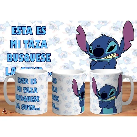 Taza Disney Stitch Esta Es Mi Taza 4k Art
