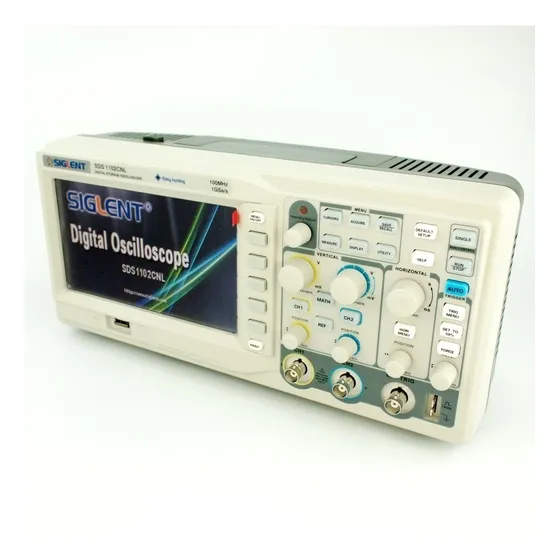 Osciloscopio Digital Siglent 2ch 100 Mhz 1 Gsa/s Sds1102cml+