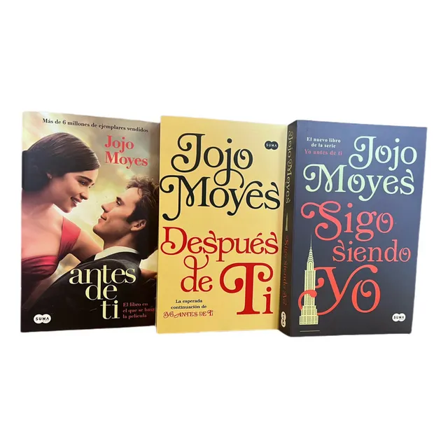 Trilogia Yo Antes De Ti, Yo Despues De Ti, Sigo Siendo Yo