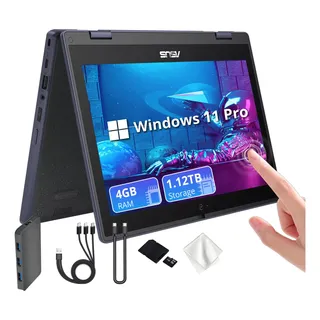 Notebook Asus 2 Em 1 11,6  Celeron 4gb Ram 1,12tb Windows