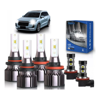 Kit Foco Led Y Antiniebla Para Chrysler Pt Cruiser 2001-2010 Kit Foco Led Y Antiniebla Para Chrysler Pt Cruiser 2001-2010