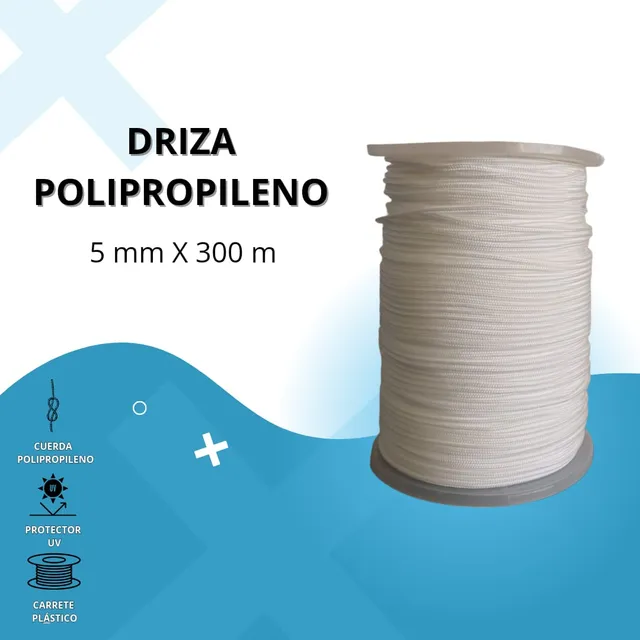 Driza Blanca 5mm X 300m