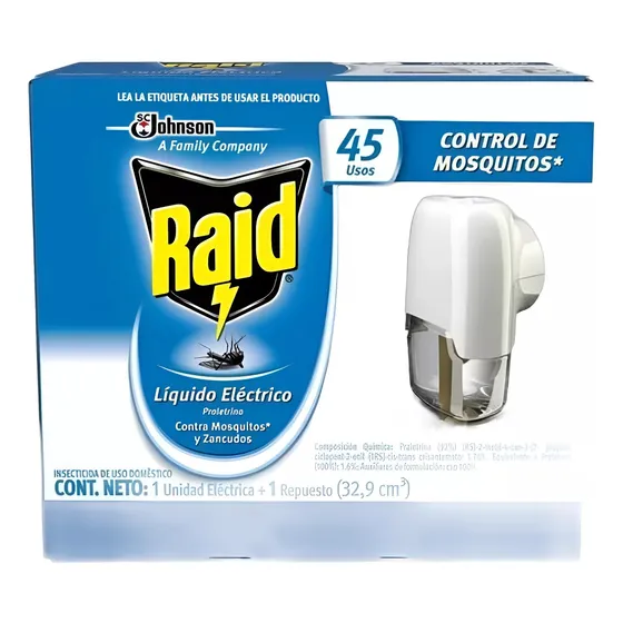 Raid Liquido Aparato + Repuesto