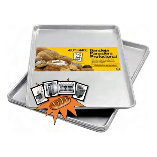 Bandeja Panadera 45x33cm Alum Ware / Mayor Y Detal