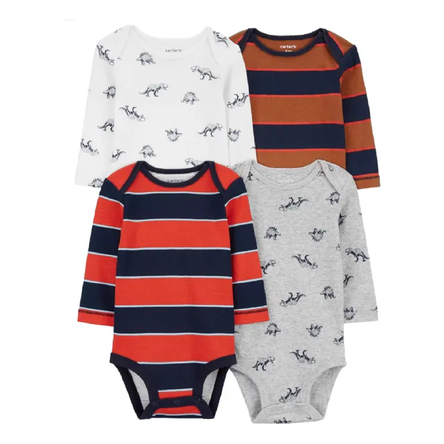 Carter's Original Set De 4 Bodys Algodón Carters. Nene (03)