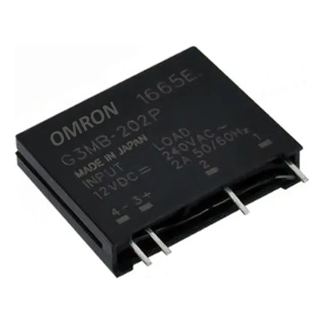 Módulo Relé Omron Estado Sólido- G3mb-202p - 12v - 2a- Ac/dc