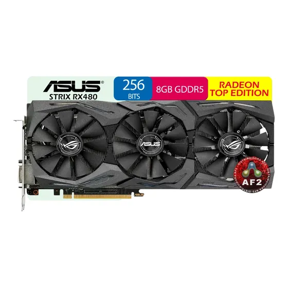 Placa De Vídeo Amd Asus ( Nova !!! )