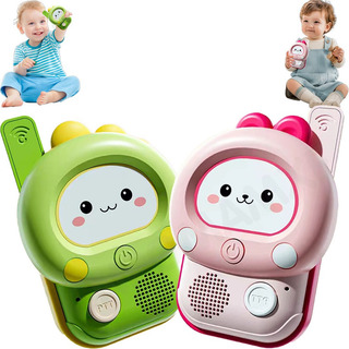 Radio Walkie Talkie Dinosaurio Conejo Para Niños Recargable Radio Walkie Talkie Dinosaurio Conejo Para Niños Recargable
