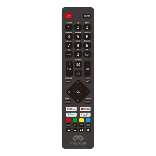 Control Remoto Universal Macrotel Rm-784n