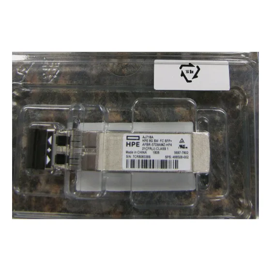Hpe Aj718a Transceivers Conector De Fibra Optica Spf 8g
