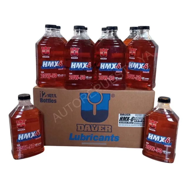 Aceite 20w50 Semisintetico Dauer Caja De 12 - Sellados