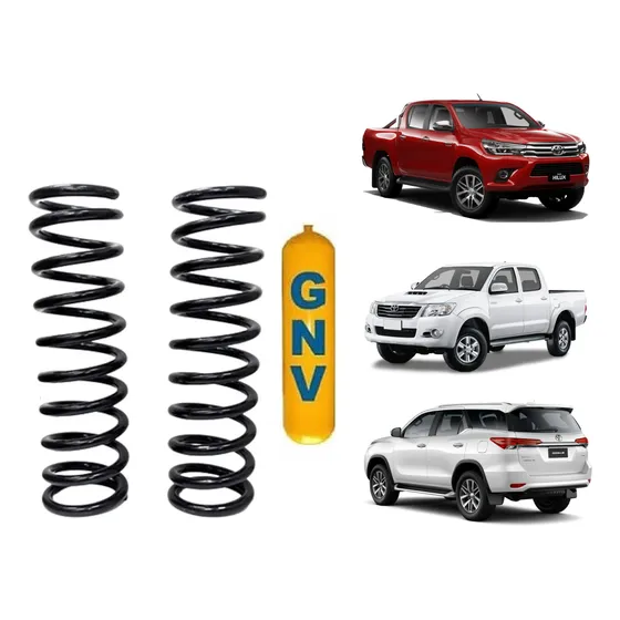 Par Mola Gnv Reforçada Traseira Toyota Hilux Sw4 2006 A 2016