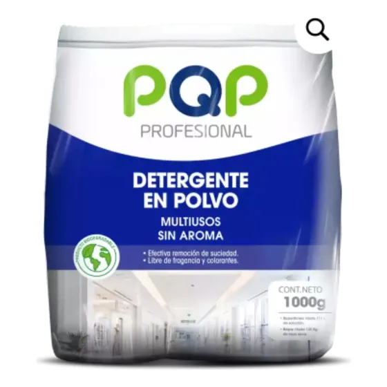 Detergente En Polvo Pqp Sin Aroma - Kg a $85500