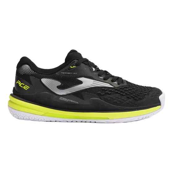 Tênis Joma Ace Clay Preto E Prata Masculino