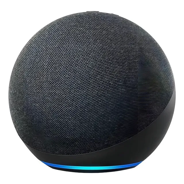 Echo Echo 4th Gen Con Asistente Virtual Alexa Negro 110/220v