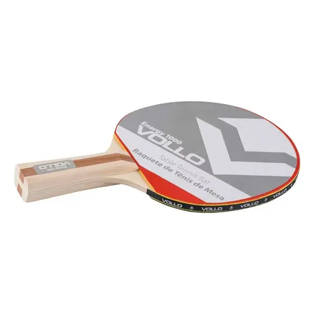 Raquete Profissional Tênis De Mesa Energy 1000 Ping Pong Cor Vermelho/preto Tipo De Cabo Madeira Laranja