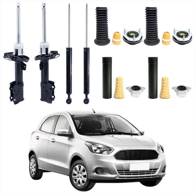 Kit 4 Amortecedor Ford Ka 2014 2015 2016 2017 Cofap + Kit